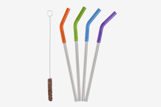 Klean Kanteen 5 Piece Stainless Steel Straw Set.
